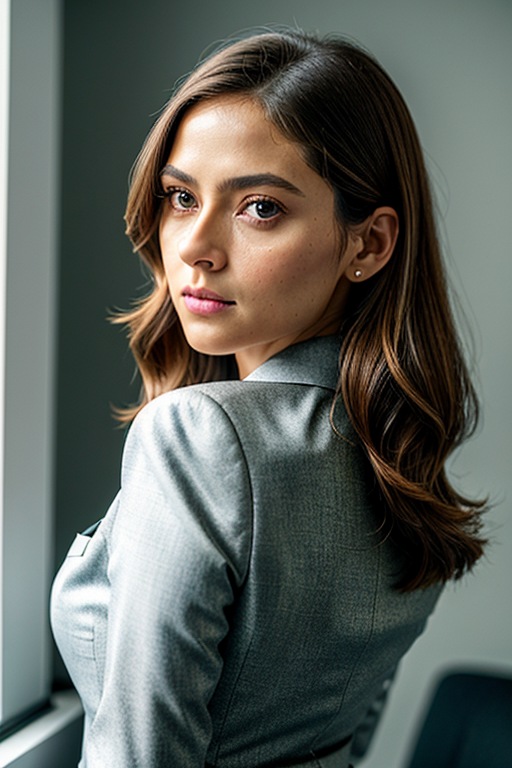 office girl stock images